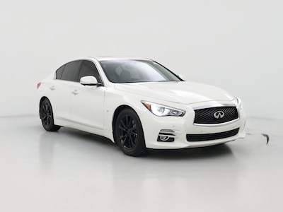 White 2015 Infiniti Q50 Premium