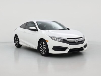 White 2016 Honda Civic LX