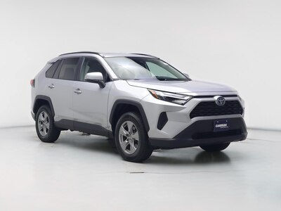 Silver 2022 Toyota RAV4 Hybrid XLE