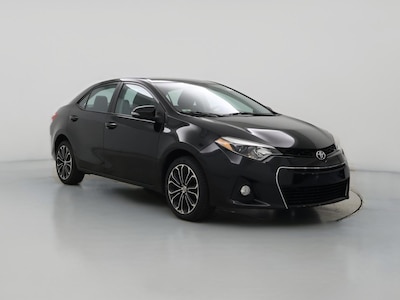 Black 2015 Toyota Corolla S Plus
