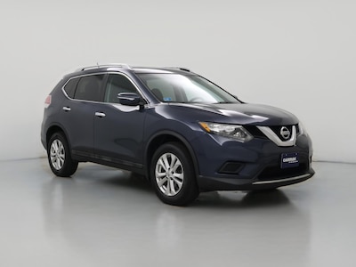 Blue 2015 Nissan Rogue SV