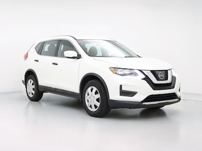 White 2017 Nissan Rogue S