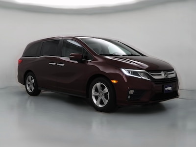 Red 2018 Honda Odyssey EX