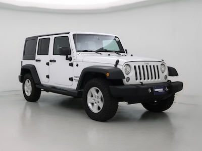 White 2017 Jeep Wrangler Unlimited Sport