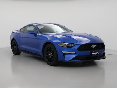 Blue 2019 Ford Mustang Ecoboost