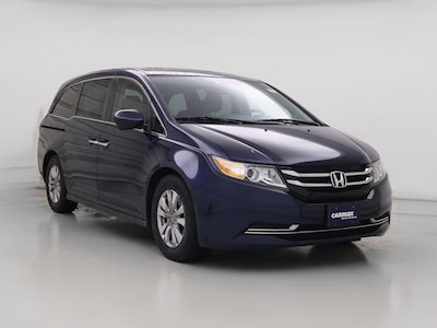 Blue 2015 Honda Odyssey EX-L