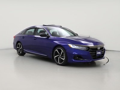 Blue 2021 Honda Accord Sport