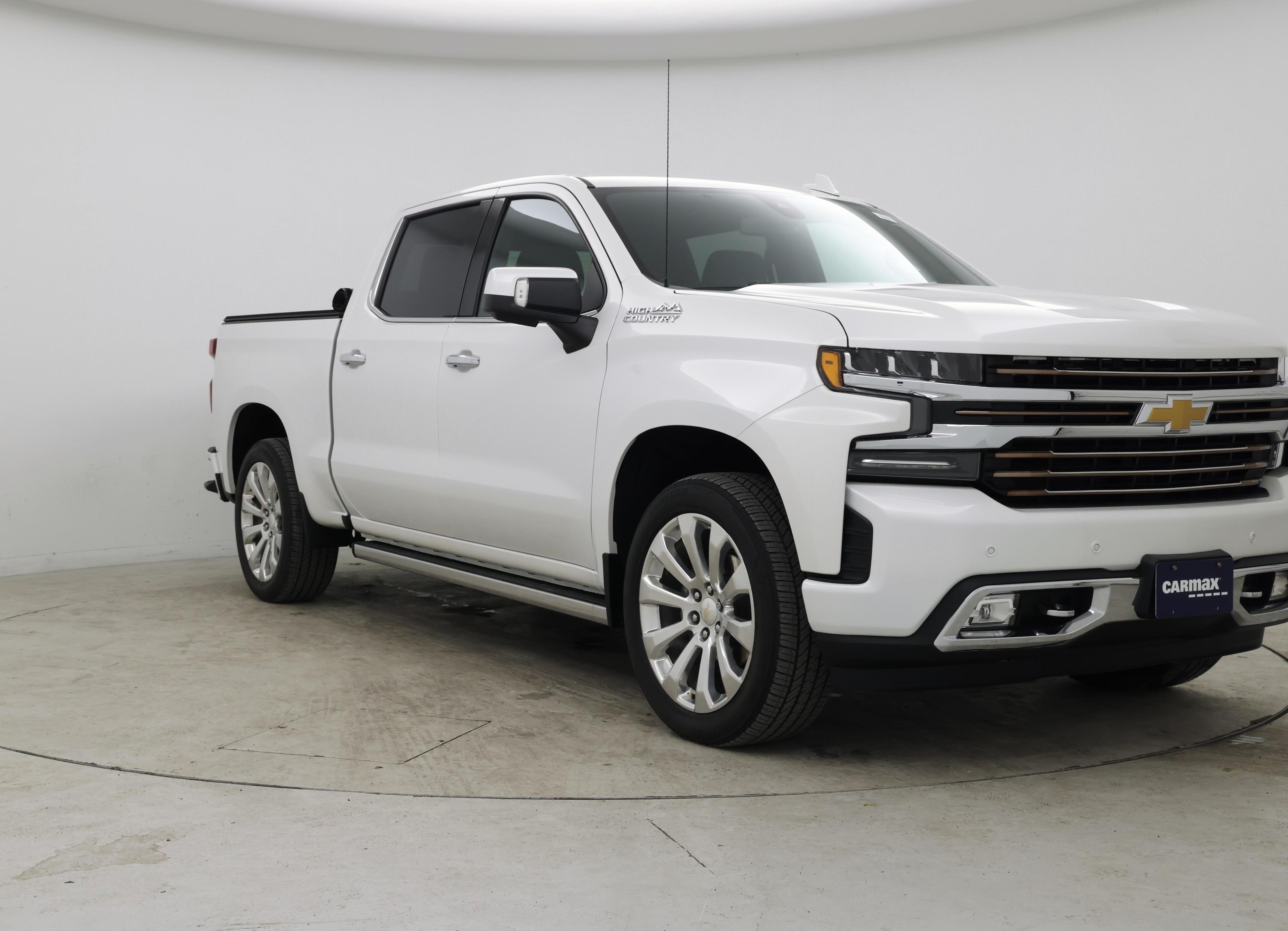 White 2022 Chevrolet Silverado 1500 Pickup Truck Four-Wheel Drive Automatic
