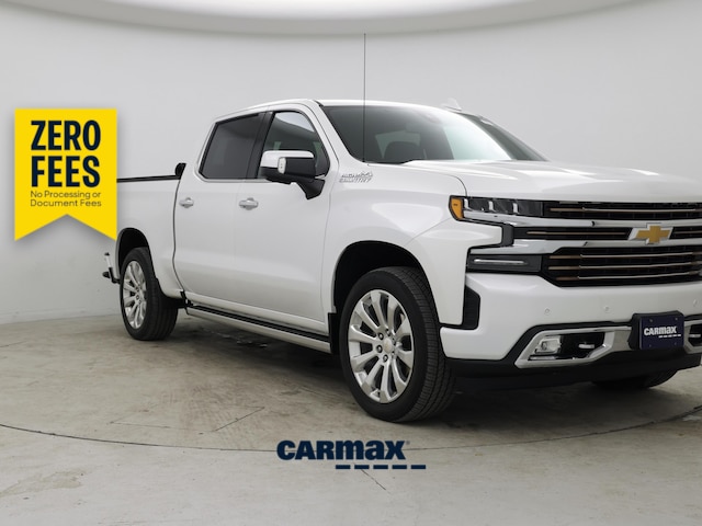 White 2022 Chevrolet Silverado 1500 Pickup Truck Four-Wheel Drive Automatic