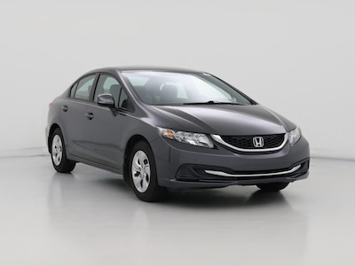 Gray 2013 Honda Civic LX