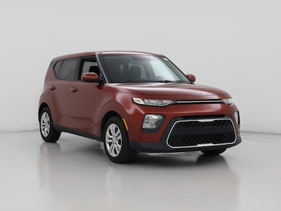 Orange 2020 Kia Soul LX