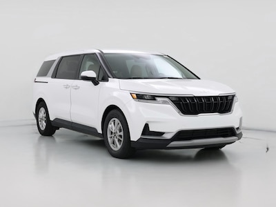White 2024 Kia Carnival LX Seat Package