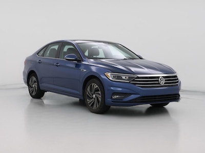 Blue 2019 Volkswagen Jetta SEL Premium
