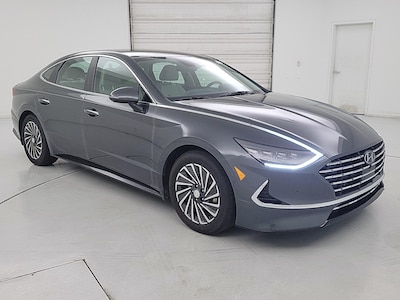 Gray 2022 Hyundai Sonata Hybrid Limited