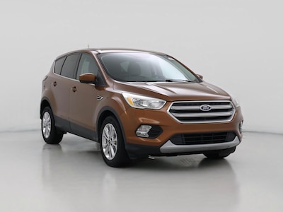 Orange 2017 Ford Escape SE