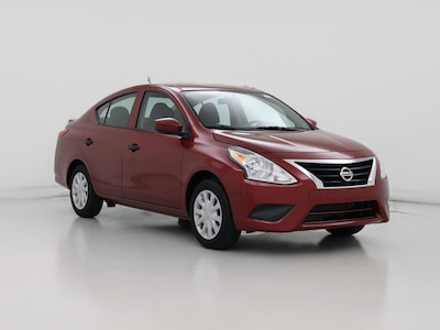 Red 2019 Nissan Versa S Plus