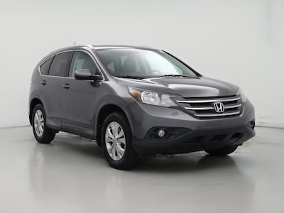 Gray 2014 Honda CR-V EX-L