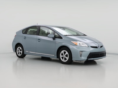 Green 2015 Toyota Prius Three