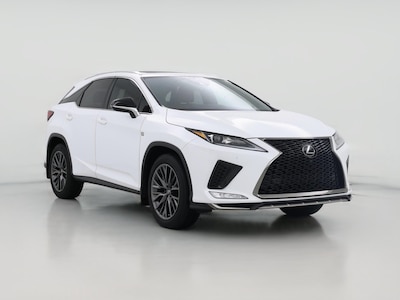 White 2022 Lexus RX 350 F-SPORT Handling