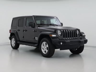 Gray 2020 Jeep Wrangler Unlimited Sport S