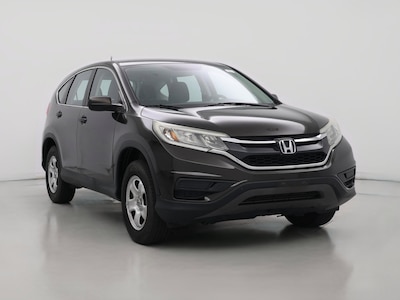 Black 2015 Honda CR-V LX