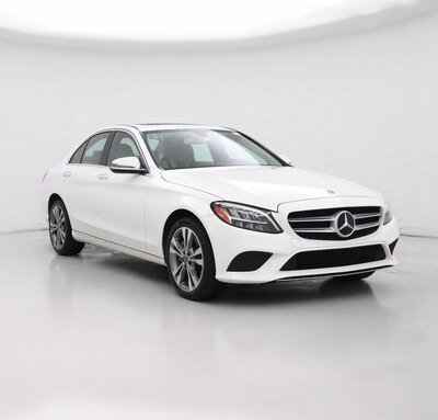 White 2019 Mercedes-Benz C300