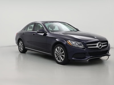 Blue 2017 Mercedes-Benz C300