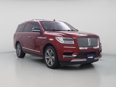 Red 2018 Lincoln Navigator Reserve