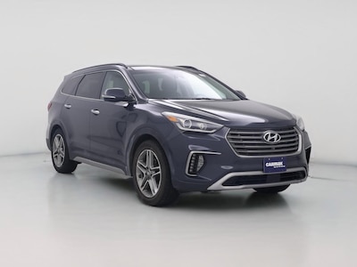 Blue 2018 Hyundai Santa Fe Limited Ultimate