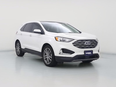 White 2020 Ford Edge Titanium