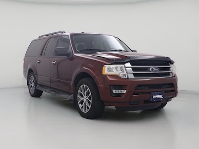 Red 2015 Ford Expedition EL XLT