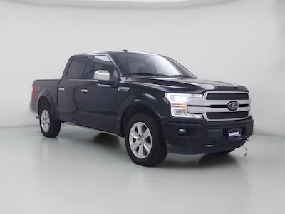 Black 2018 Ford F150 Platinum