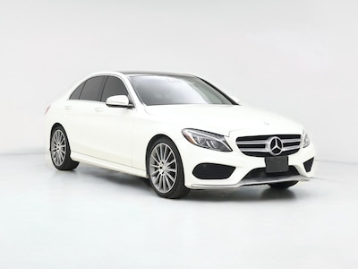 White 2015 Mercedes-Benz C300