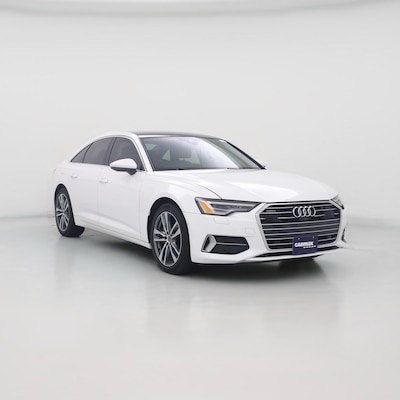 White 2021 Audi A6 Premium Plus