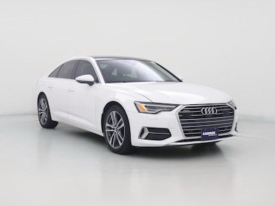 White 2021 Audi A6 Premium Plus