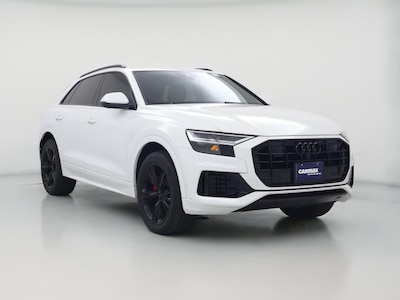 White 2019 Audi Q8 Premium Plus