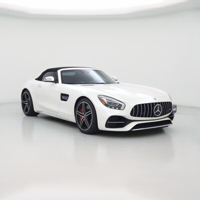 White 2018 Mercedes-Benz AMG GT C