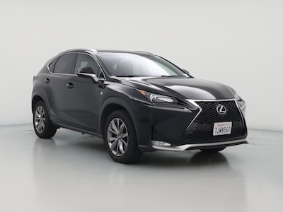 Black 2015 Lexus NX 200t F-Sport