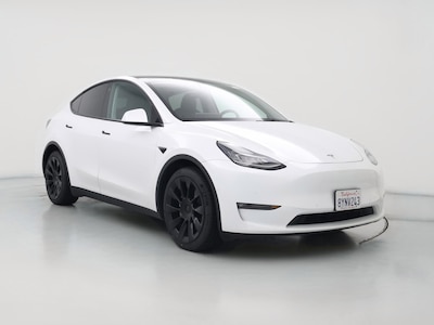 White 2021 Tesla Model Y Long Range