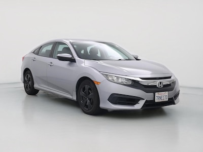 Silver 2016 Honda Civic LX