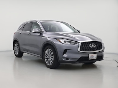 Gray 2024 Infiniti QX50 Luxe