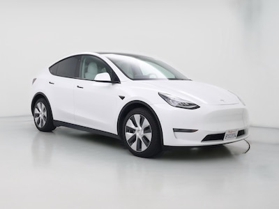 White 2021 Tesla Model Y Long Range
