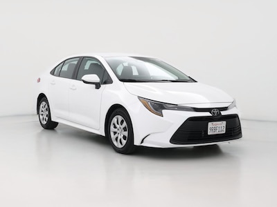 White 2025 Toyota Corolla LE