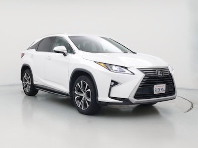 White 2017 Lexus RX 450h