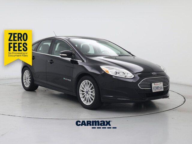 Black 2017 Ford Focus Electric Hatchback Front-Wheel Drive Automatic
