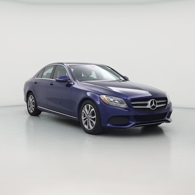 Blue 2018 Mercedes-Benz C300