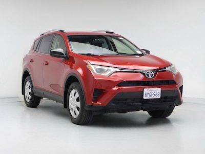 Red 2016 Toyota RAV4 LE