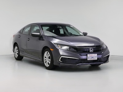 Gray 2020 Honda Civic LX