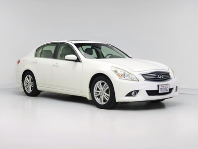 White 2013 Infiniti G37 Journey