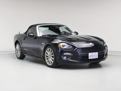 Black 2017 Fiat 124 Spider Lusso